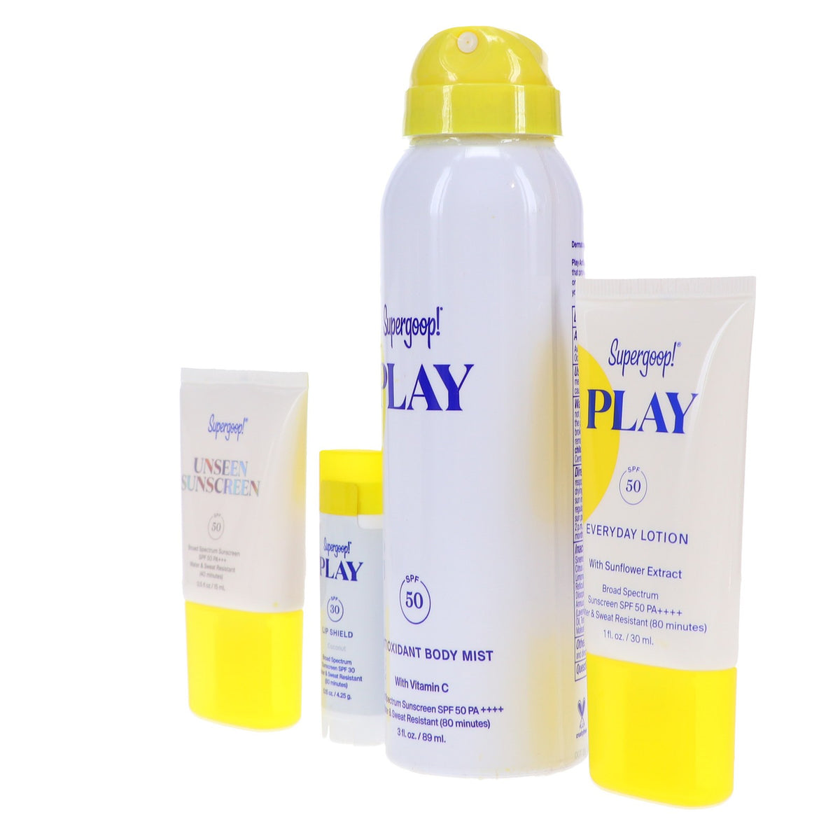 Travel SPF Kit with Sunscreen & Hydrating Skincare - TSA Friendly