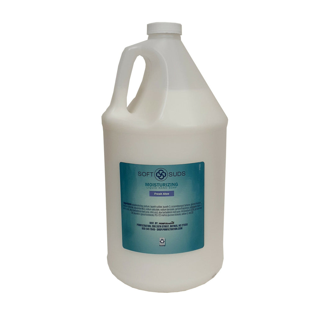 Moisturizing Liquid Hand Soap with Aloe - Case of 4 Gallons