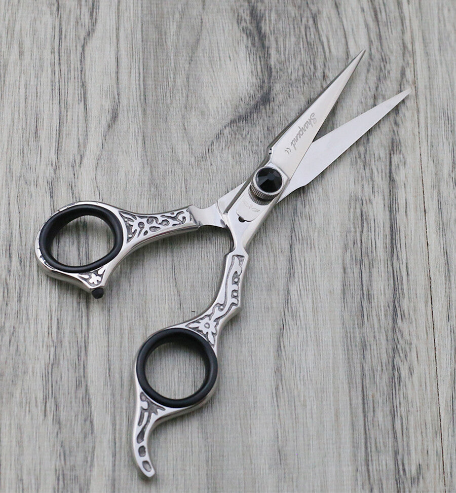 Professional Hairdressing Scissors Set with Razor & Thinning Shears for Salon & Barber