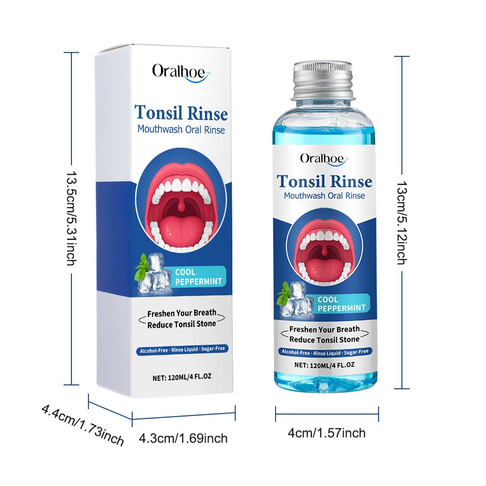 Natural Tonsil Stone Remover Mouthwash 2-Pack - Bad Breath & Oral Hygiene