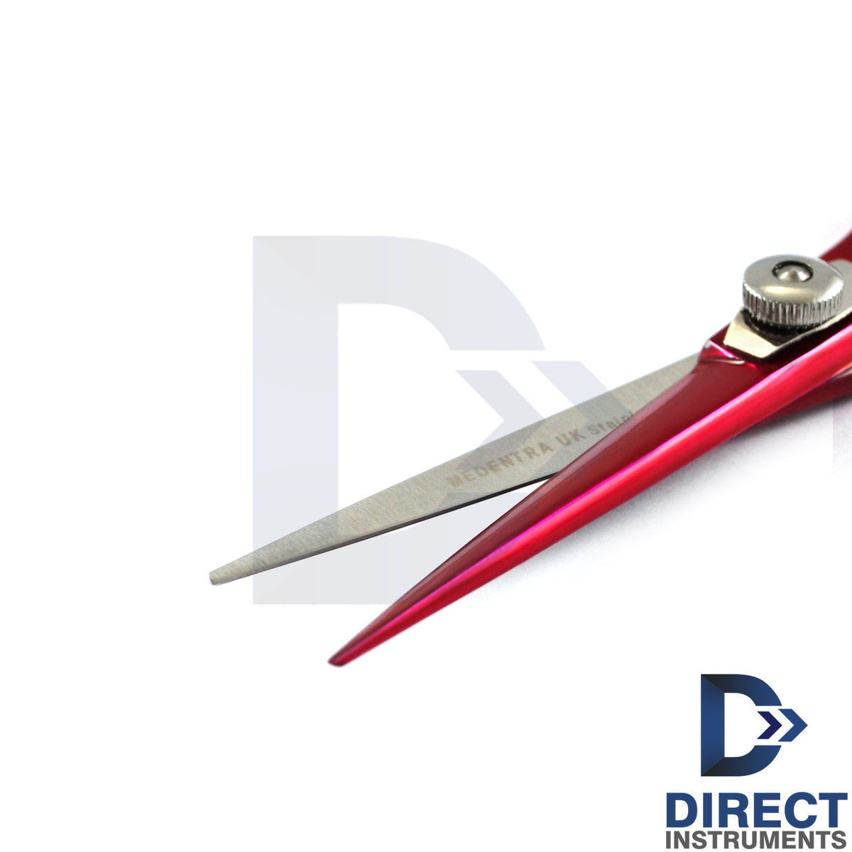 Professional 6-Inch Red Hair Cutting Scissors Salon Shears