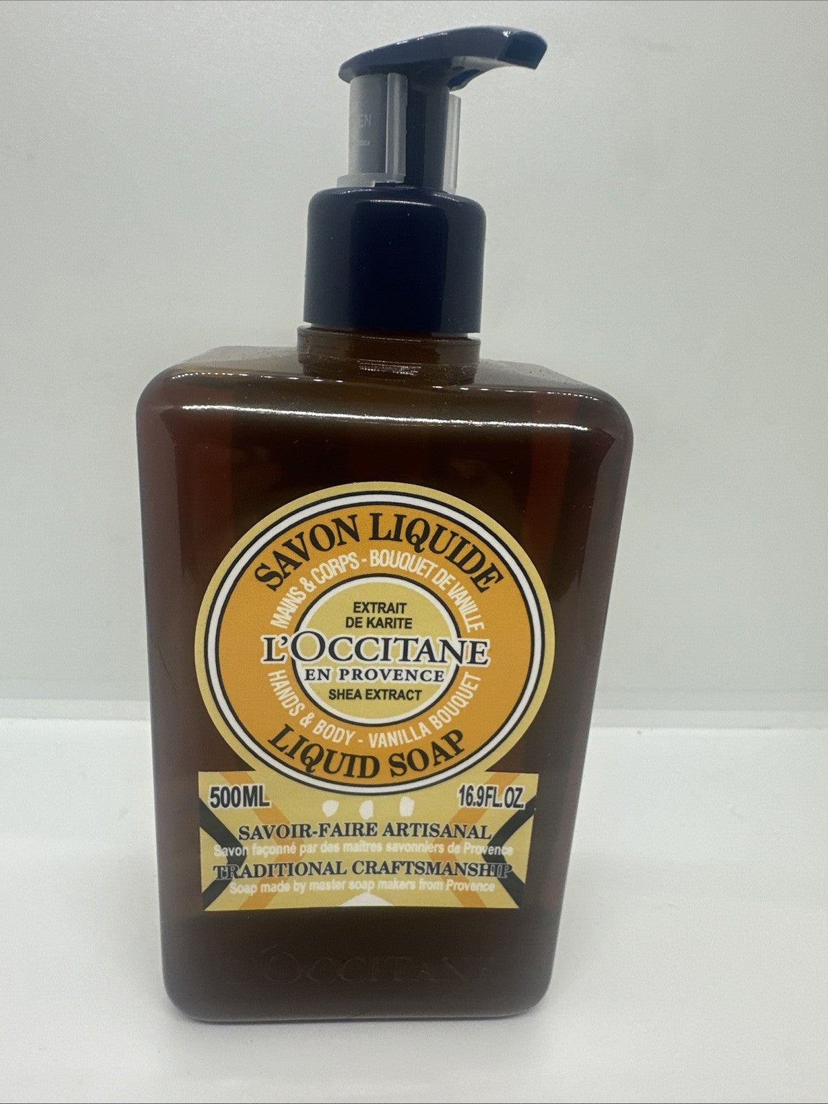 L'Occitane Shea & Vanilla Bouquet Liquid Hand & Body Soap 16.9oz
