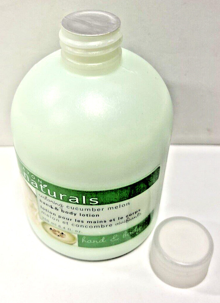 Avon Naturals Cucumber Melon Hand & Body Lotion with Pump - 8.4 oz
