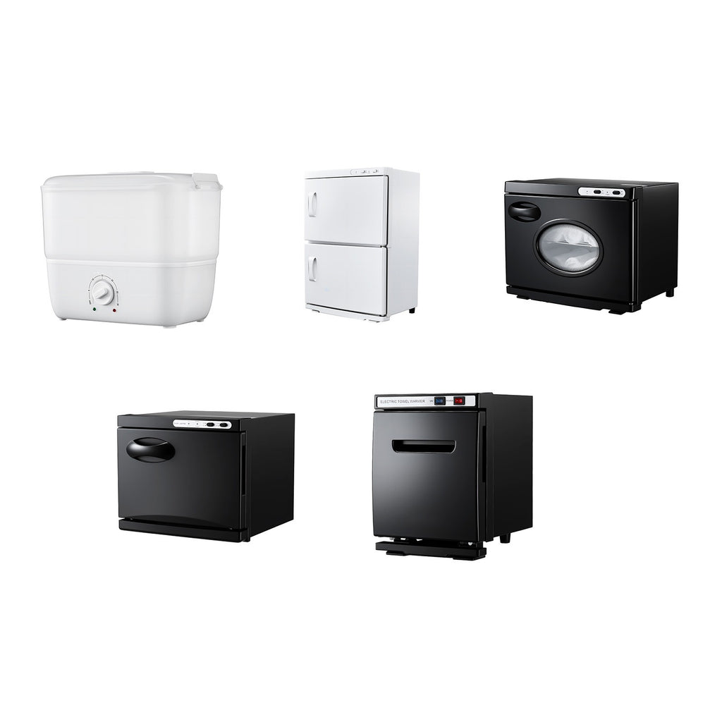 Commercial Towel Warmer Cabinet with Sterilization, 8-48 Towels Capacity
