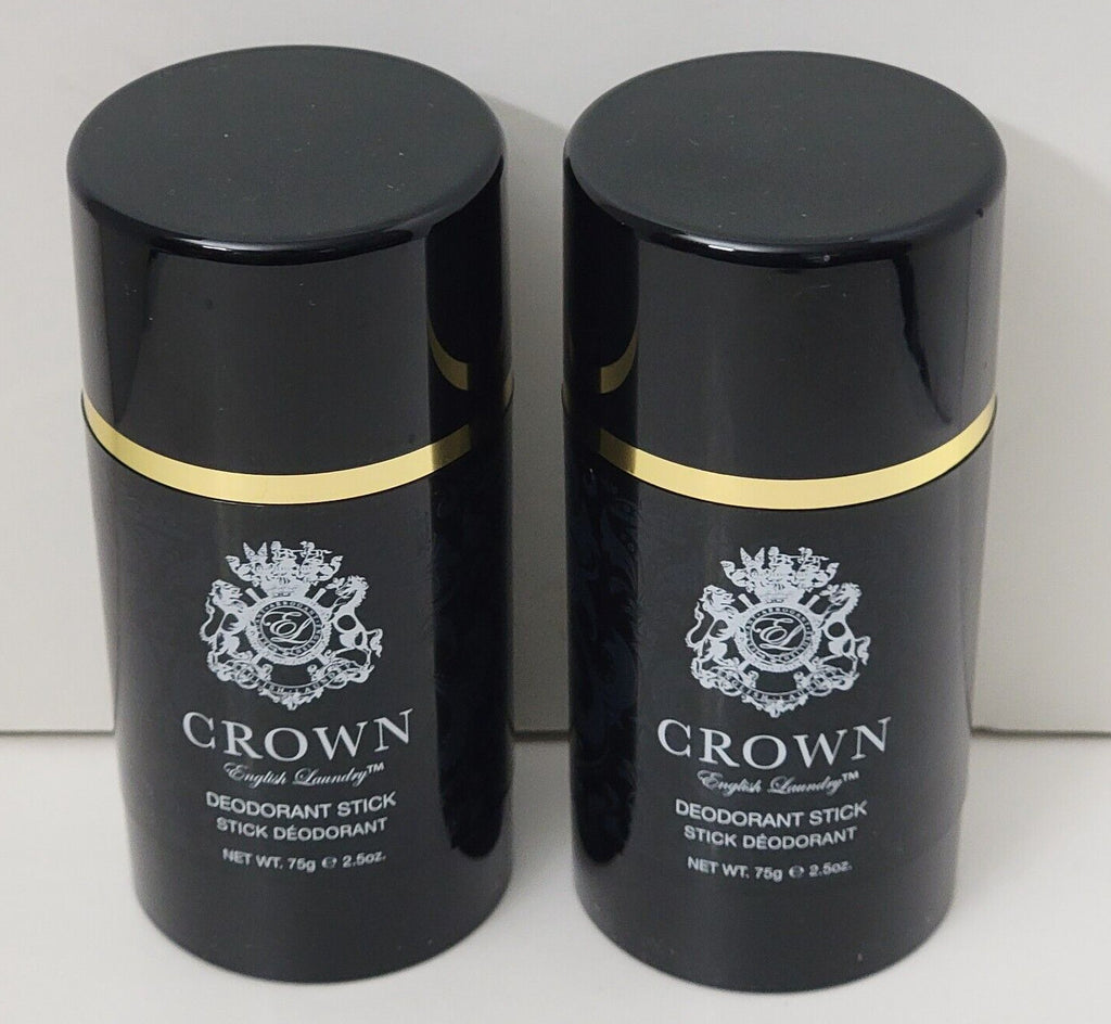 2 Pack English Laundry Deodorant Sticks - 2.5 oz Men & Women