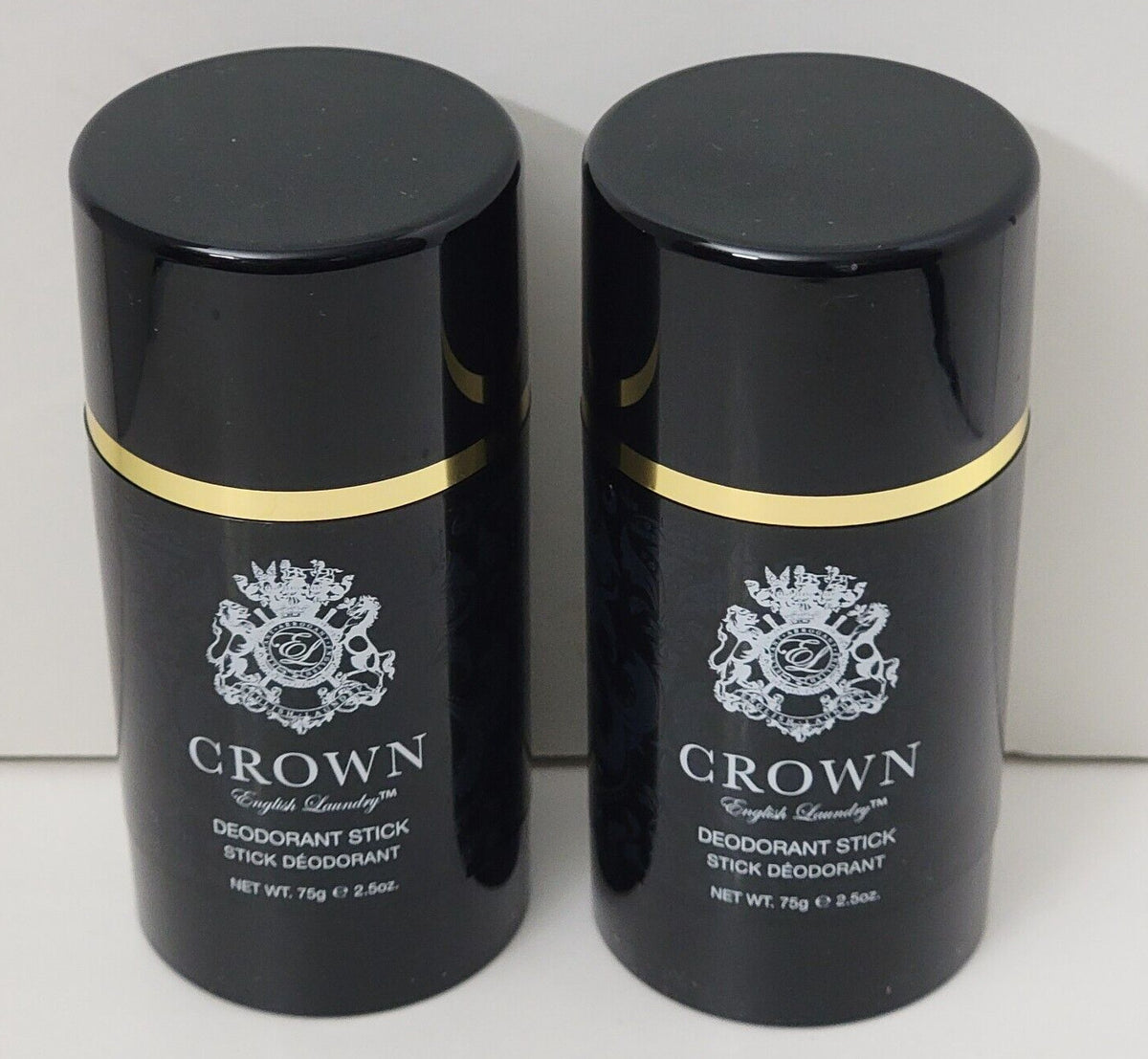 2 Pack English Laundry Deodorant Sticks - 2.5 oz Men & Women