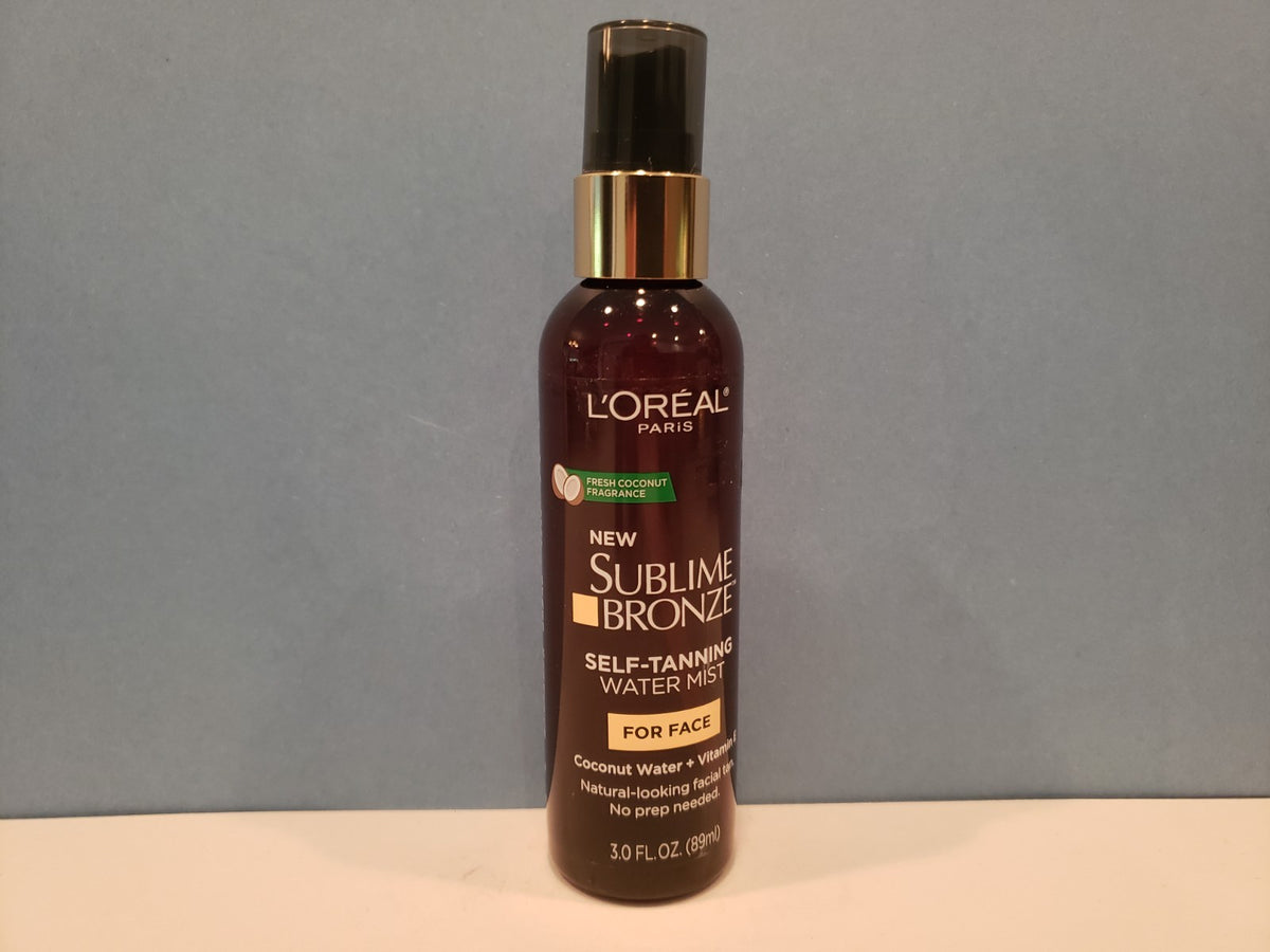 Self Tanning Water Mist for Face - Coconut Fragrance, 3 Oz