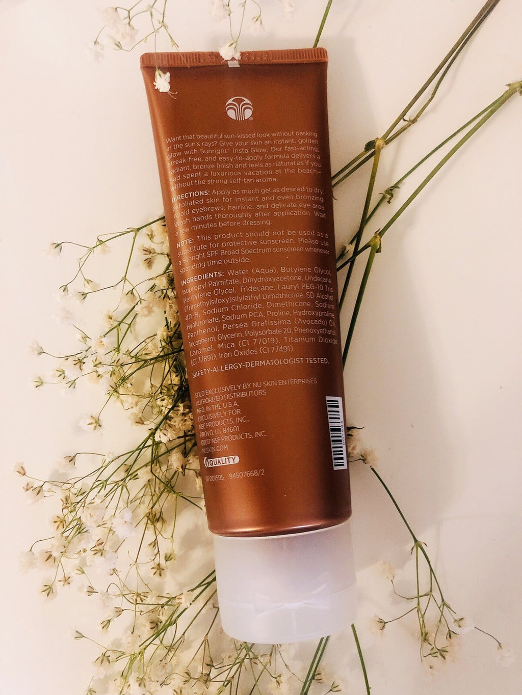 Nuskin Sunright Insta Glow Gel 125ml - Brightening Skin & Fast Shipping