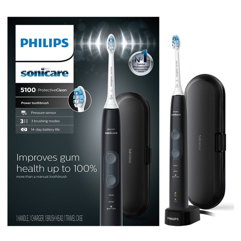 Electric Sonic Toothbrush Set - Rechargeable & Pressure Sensor, Multiple Colors