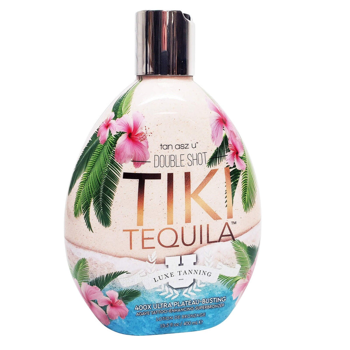 Bronzer Tanning Lotion 13.5oz - Double Shot Ultra Dark Sunless Tan