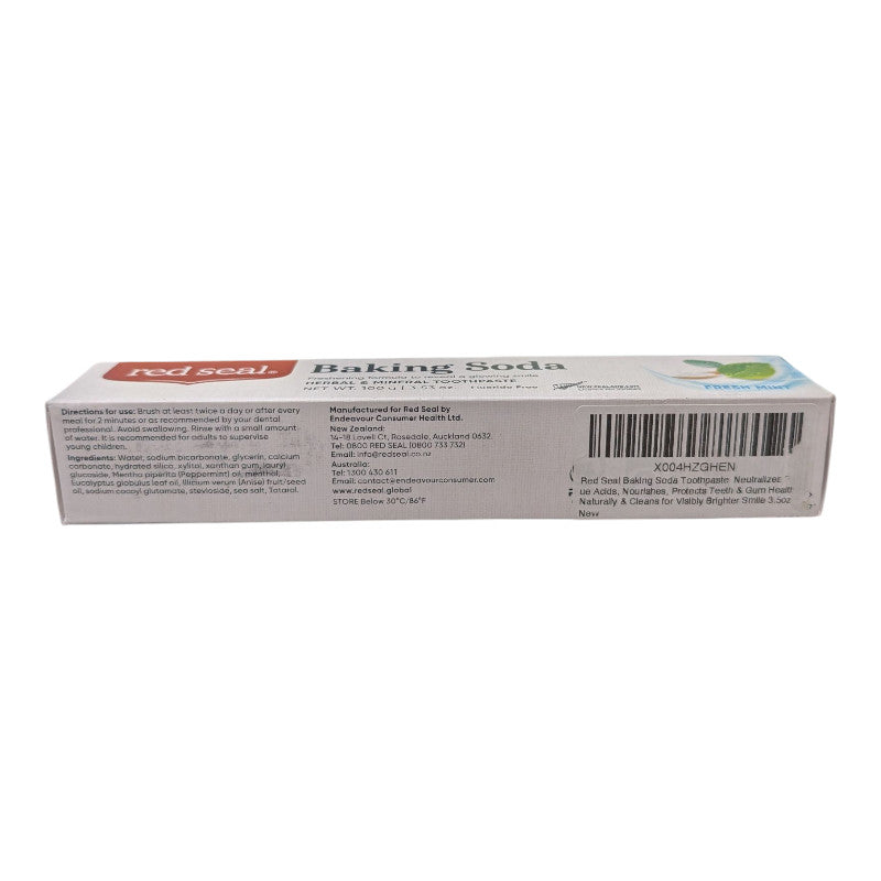 Fluoride Free Toothpaste with Baking Soda Herbal Mineral Formula 2/27 Exp
