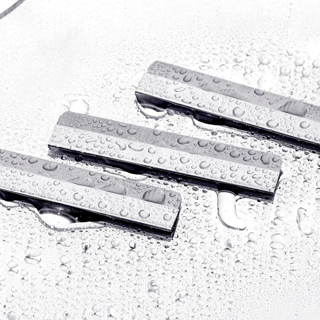 50 Pcs Stainless Steel Eyebrow Razor Blades - Disposable Safety Trimmers