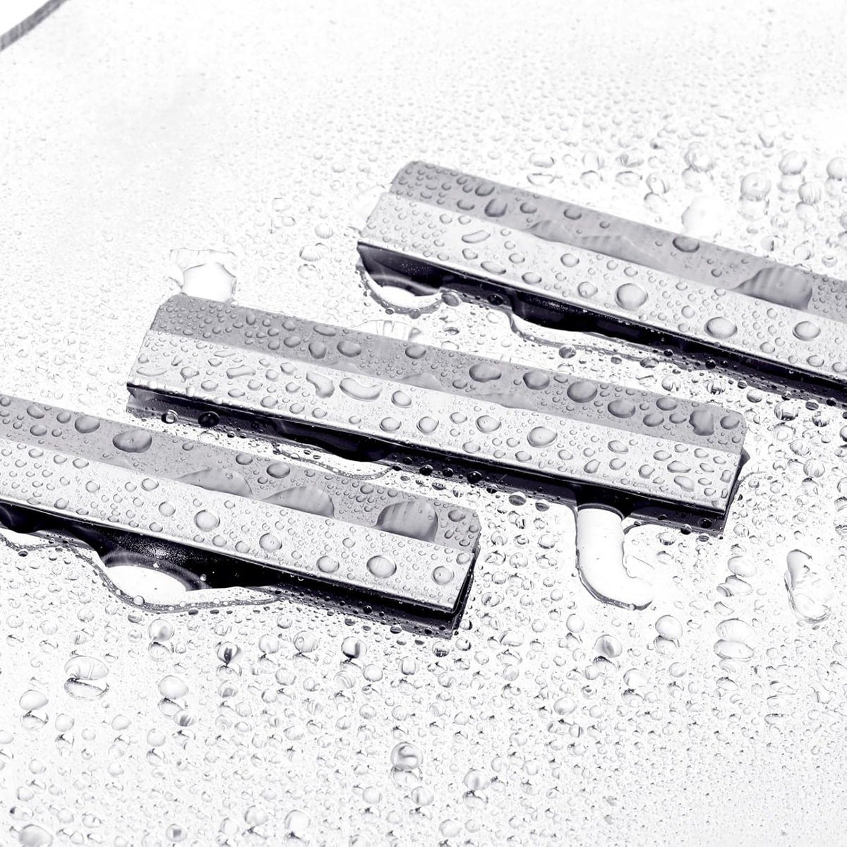 50 Pcs Stainless Steel Eyebrow Razor Blades - Disposable Safety Trimmers