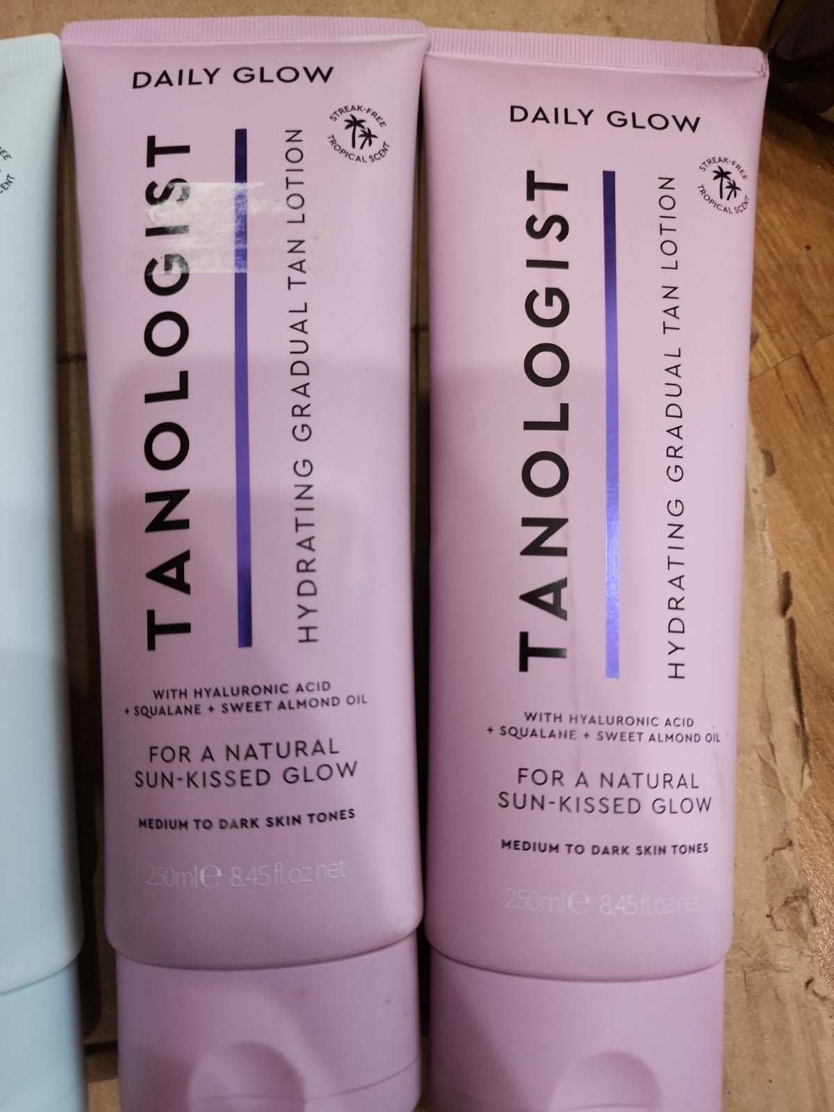 4 Pack Hydrating Gradual Self Tanner Lotions - Tanologist Daily Glow 250ml