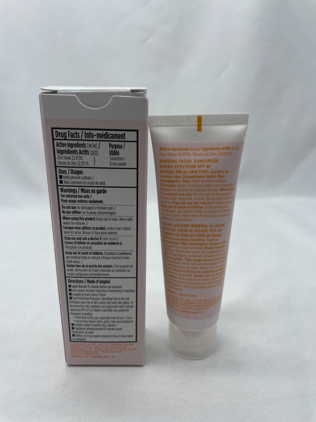 Mineral Facial Sunscreen SPF 30 Lotion 1.7 oz with Box