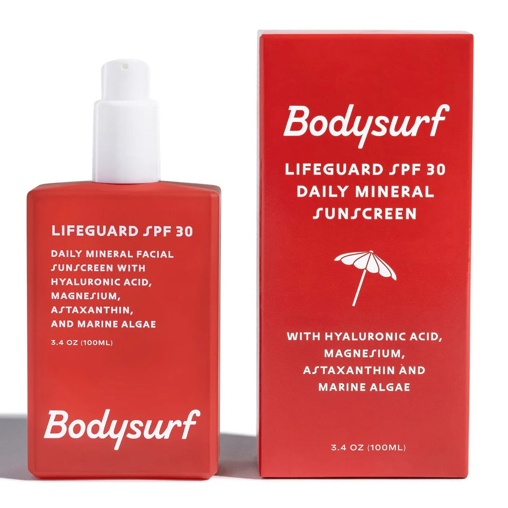 Mineral SPF 30 Sunscreen with Hyaluronic Acid - Daily Face & Body Sunblock