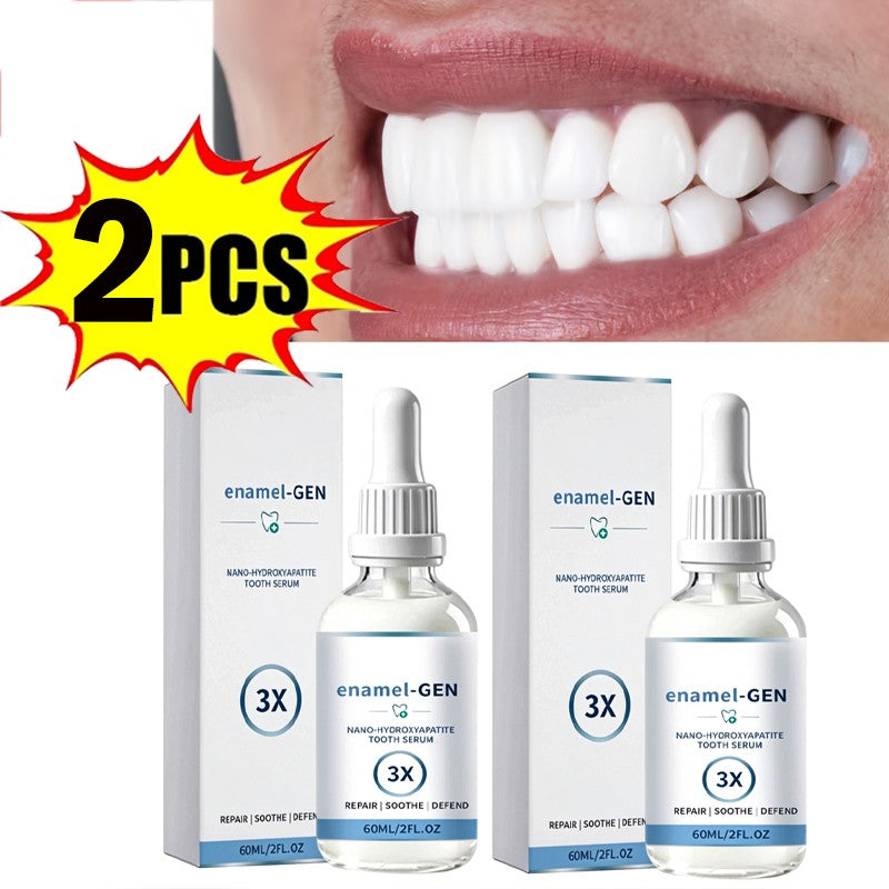 Enamel Repair Tooth Serum 2-Pack - Sensitive & Strengthening Nano Hydroxyapatite
