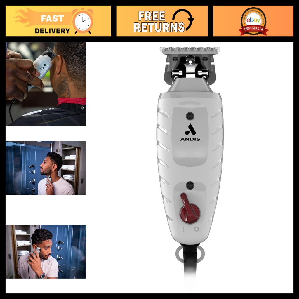 Professional Corded Hair & Beard Trimmer with Precision Blade - Bump-Free, Ergonomic Design