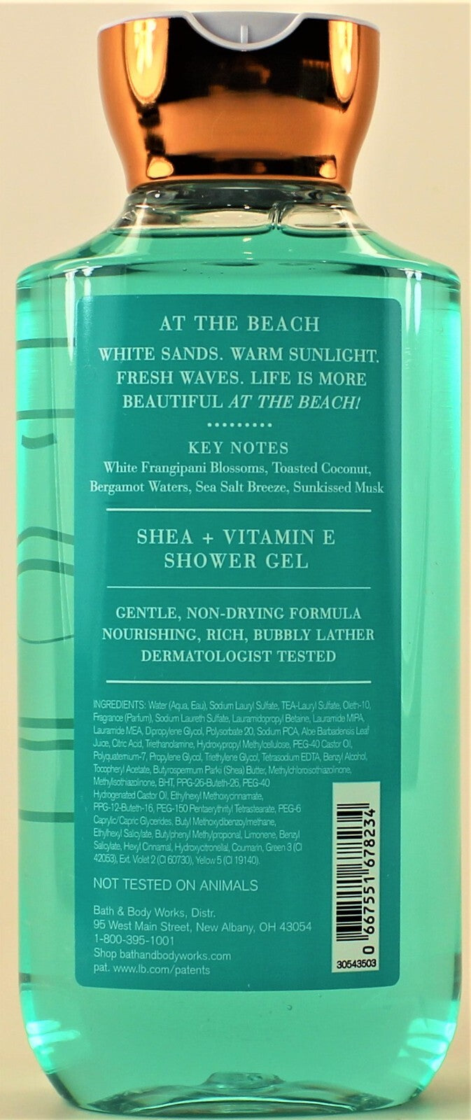 Bath & Body Works At The Beach 10oz Body Wash Set - Fragrant Shower Gel