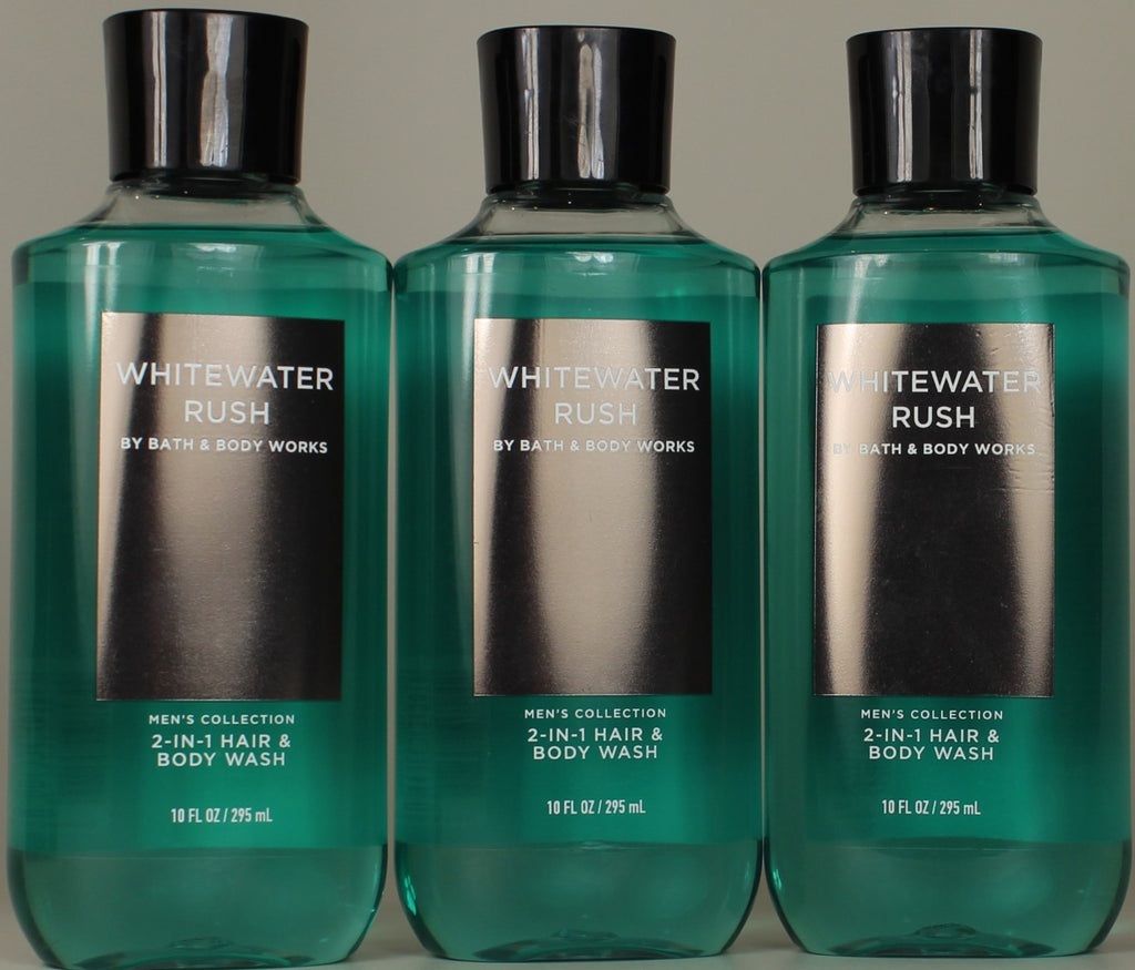 Men's Whitewater Rush Body Wash Shower Gel 10oz - Pack of 3