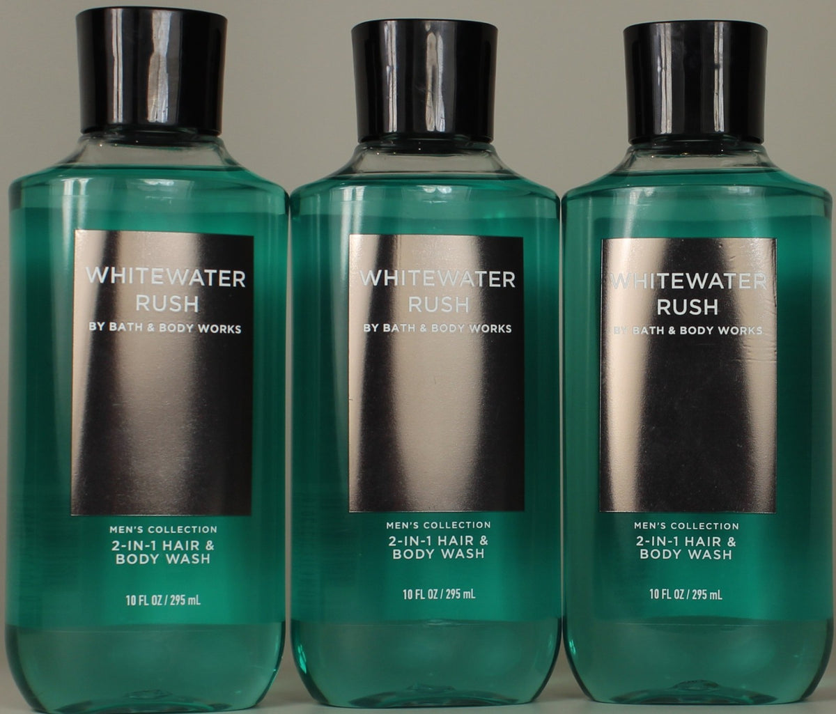 Men's Whitewater Rush Body Wash Shower Gel 10oz - Pack of 3