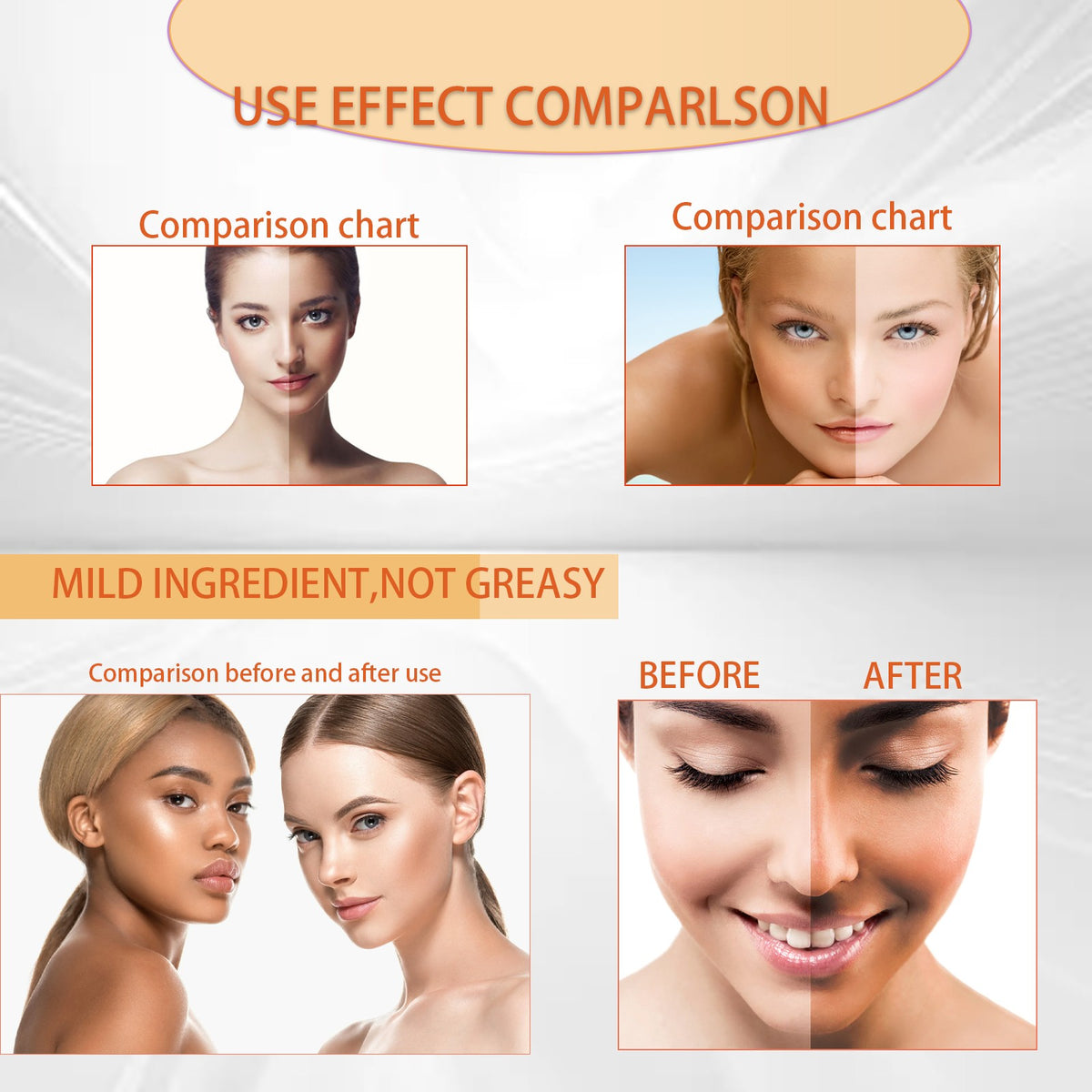 Sunless Tanning Gel with Carrot Oil - Moisturizing Body Bronzer & Accelerator