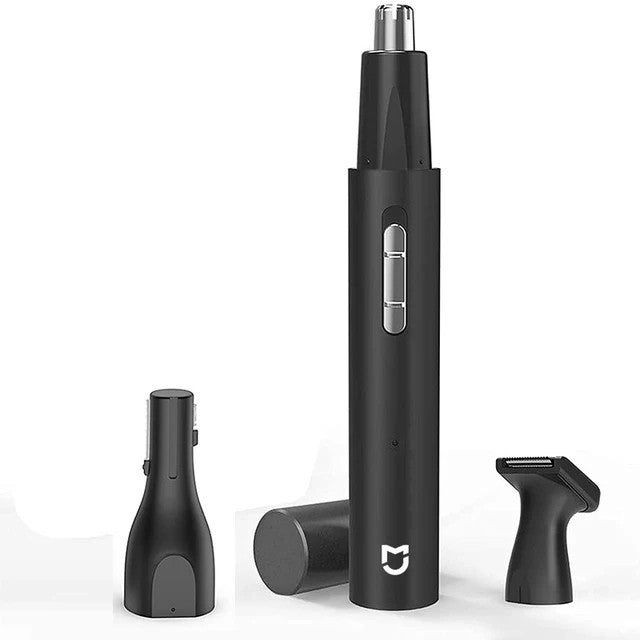 Electric Nose Ear Hair Trimmer - Painless 3-in-1 Rechargeable Grooming Clipper