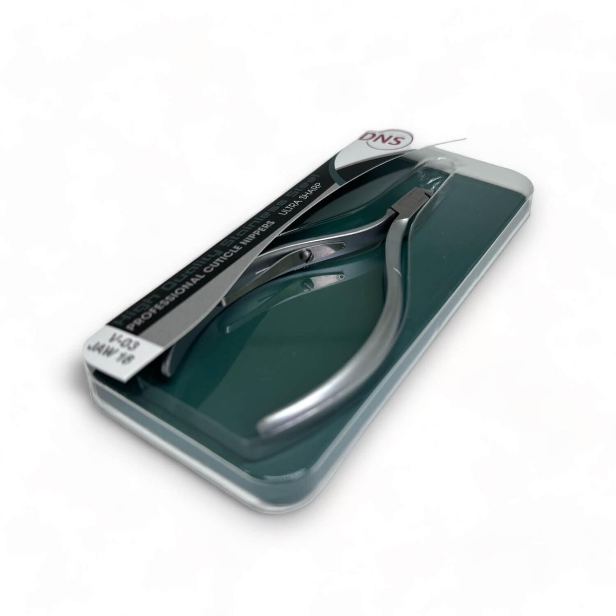 Stainless Steel Cuticle Nipper Square Head V03 #16 Pack of 5 - Nail Care Tool
