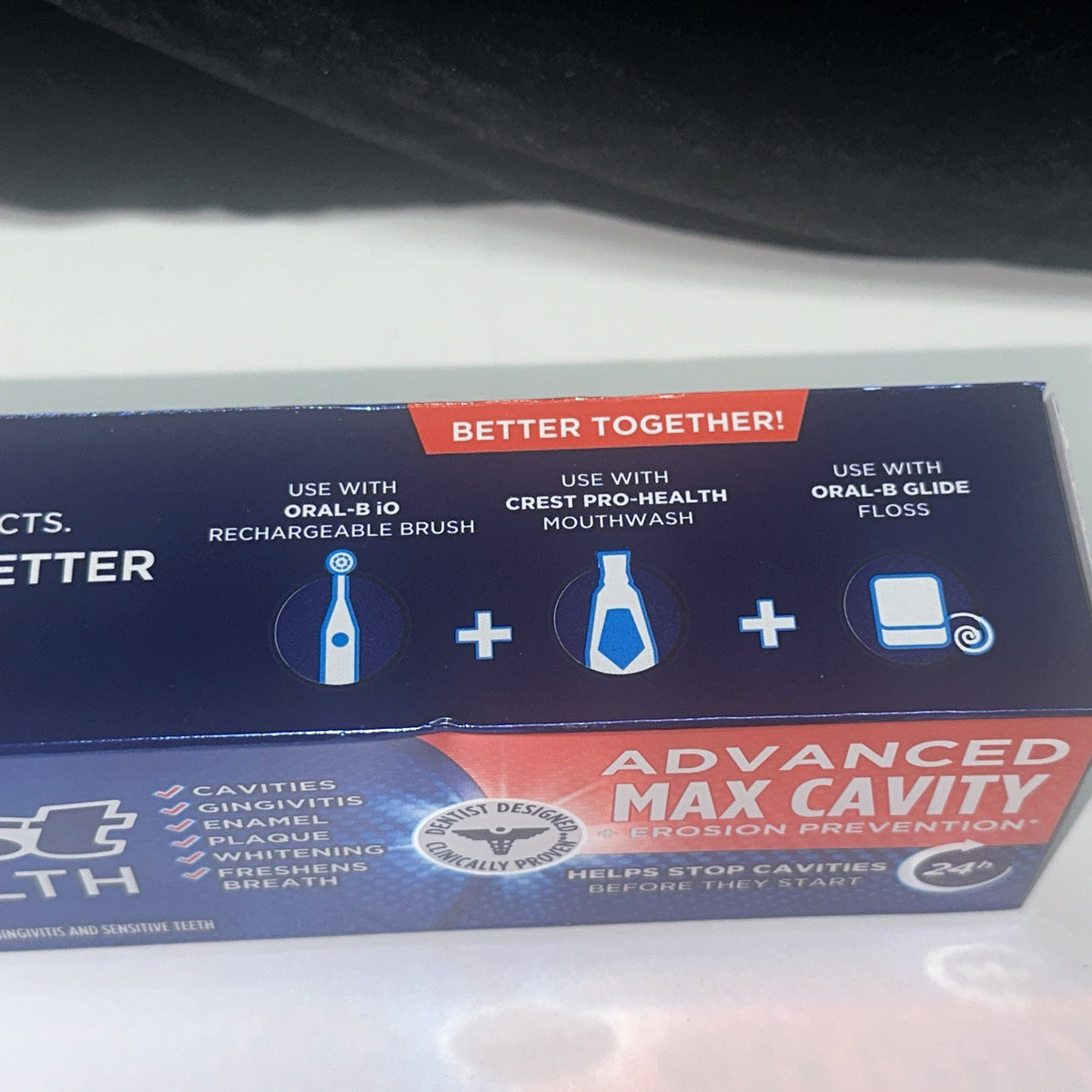 Crest Advanced Max Cavity & Erosion Protection Toothpaste 5.1 oz 6 Pack