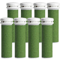 8-Pack Coarse Pedicure Refill Rollers for Foot Callus Removal - Compatible with Micro Pedi