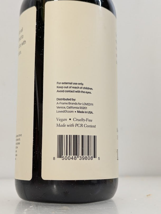 Loved01 Hydrating Liquid Hand Soap 15oz 2-Pack - Gentle Nourishing Formula