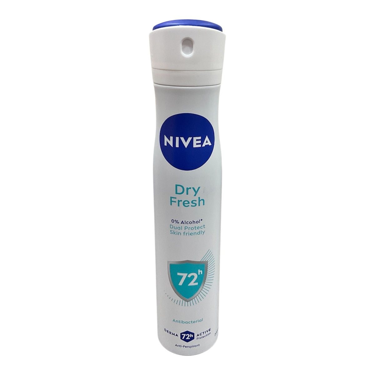 Nivea Dry Fresh 0% Alcohol 72HR Anti-Perspirant Spray Deodorant – 200ml, Pack of 6
