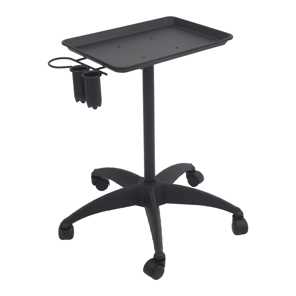 Professional Salon Hair Trolley with Adjustable Height & Large Tray