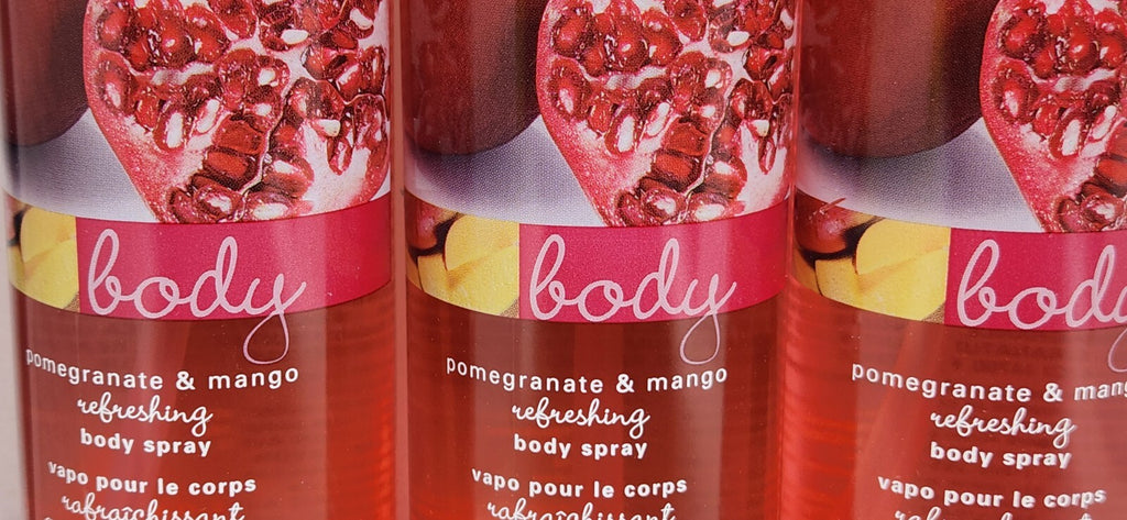 Refreshing Pomegranate & Mango Body Spray - Lot of 3 - 8.4 fl oz