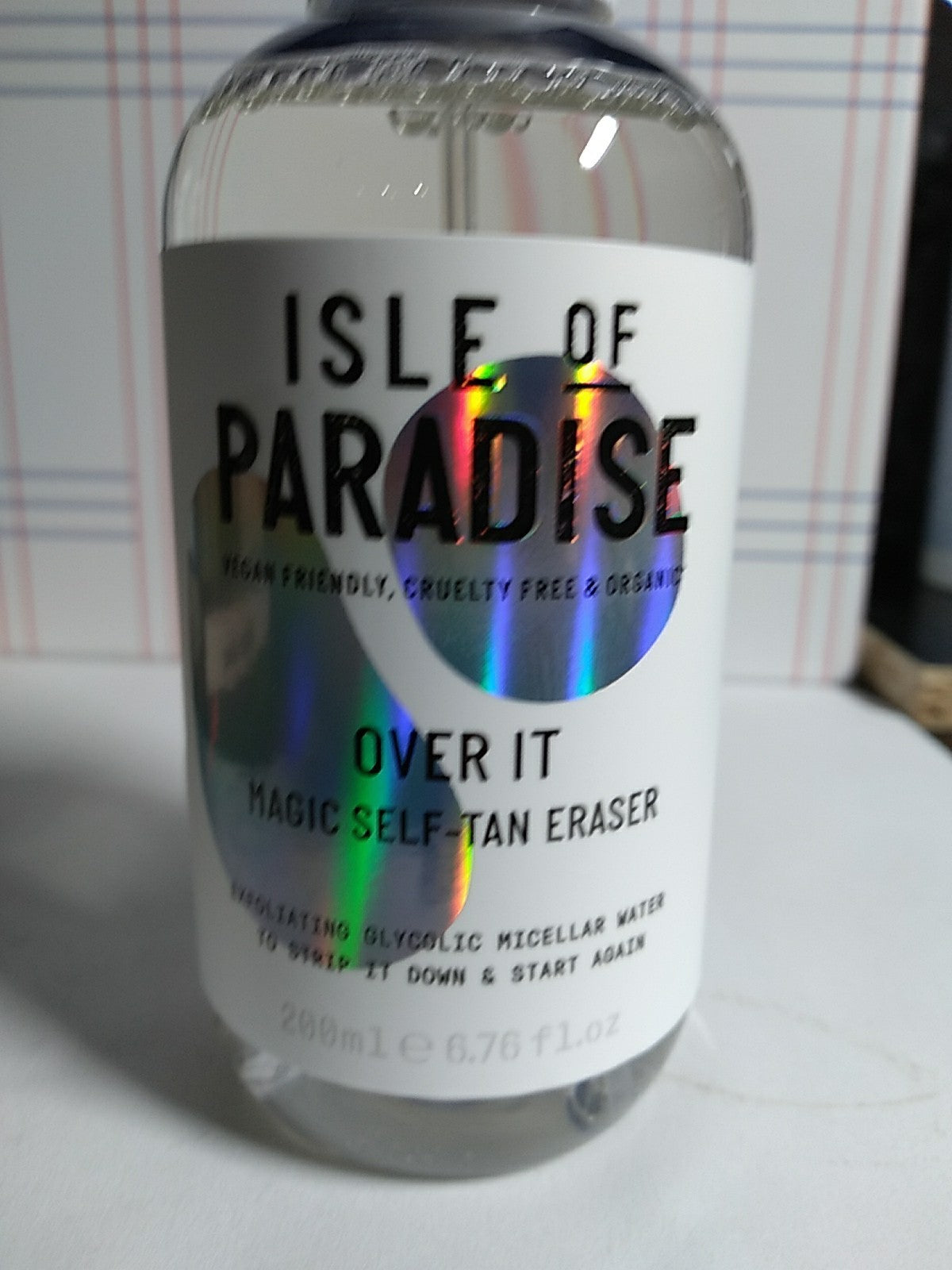 Self Tan Eraser - Isle of Paradise Over It Magic Self-Tan Remover, 6.76 fl oz