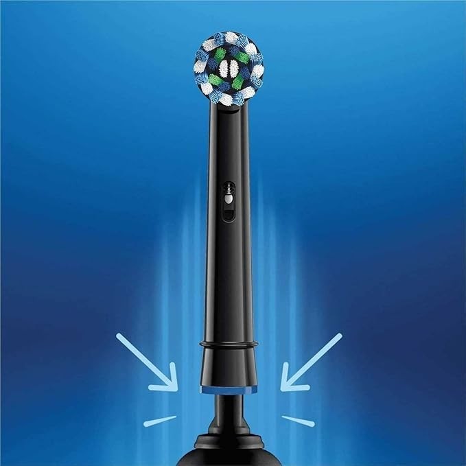 Oral-B Black Toothbrush Replacement Heads - 4 Count