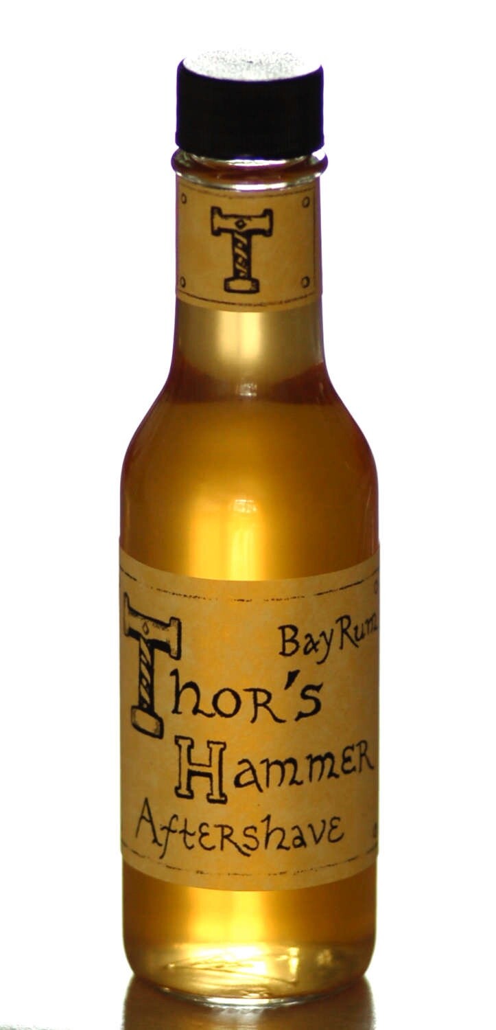 Men's Bay Rum Aftershave - Natural Spicy Aftershave for Men, 5 oz