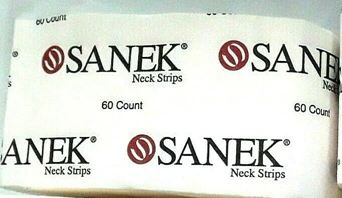 Graham Barber Neck Strips 60 Pack for Salon & Spa