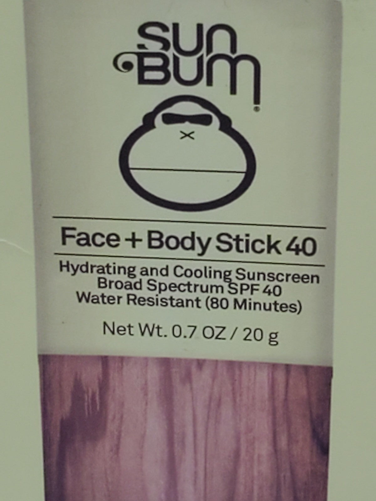 SPF 40 Cooling Sunscreen Stick for Face & Body 0.7 oz