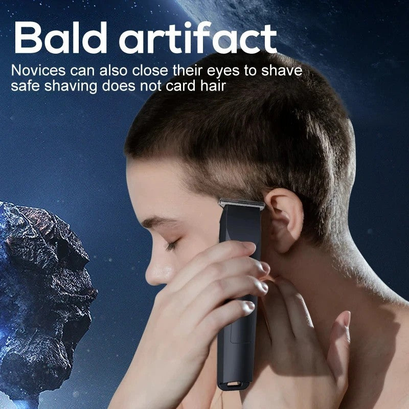 Rechargeable Men's Electric Beard Trimmer Razor with USB Charging
