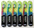 18 Medium Bristle Crystal Clean Toothbrushes with Free Caps - Reach
