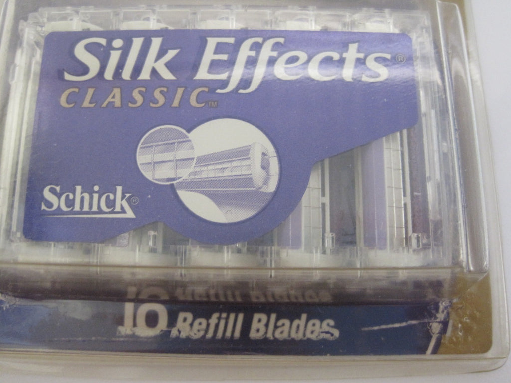 Schick Silk Effects Razor Blade Refills - Classic & Plus Blades, NOS
