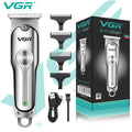 Professional Cordless Hair Trimmer with T-Blade and USB Charging