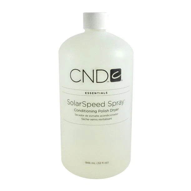 Nail Drying Spray 32oz - Fast-Acting Quick Dry with Conditioning Oils