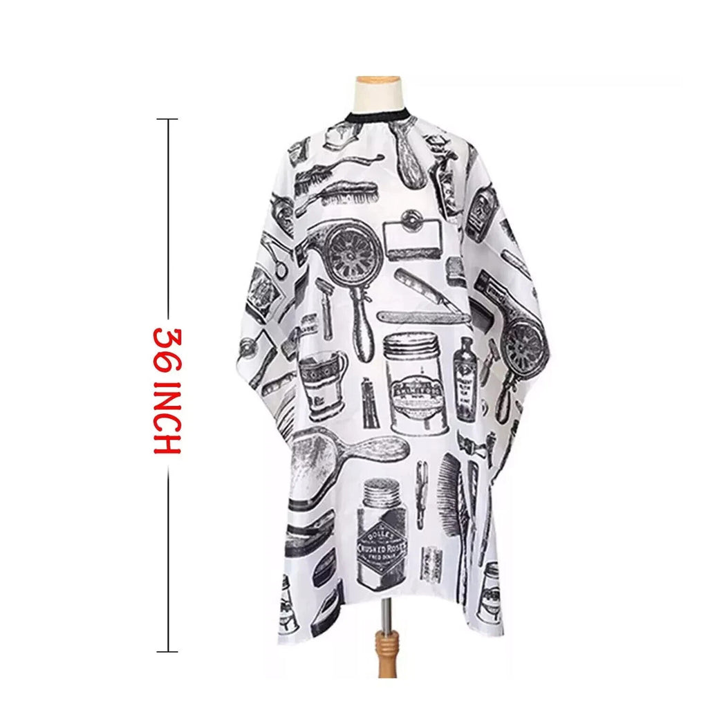 Waterproof Barber Cape for Men & Kids Hair Cutting Salon Cape