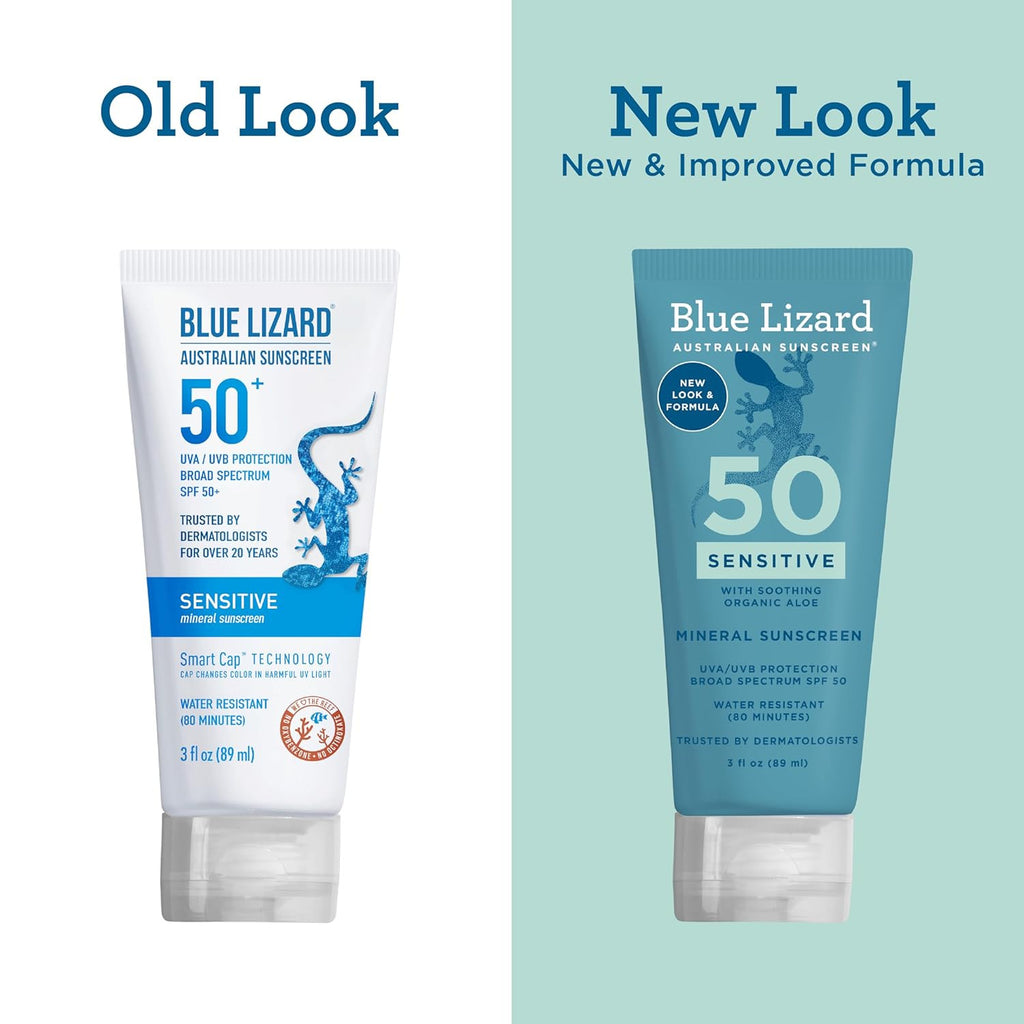 Mineral Sunscreen SPF 50+ Water Resistant UVA UVB Protection, Fragrance-Free