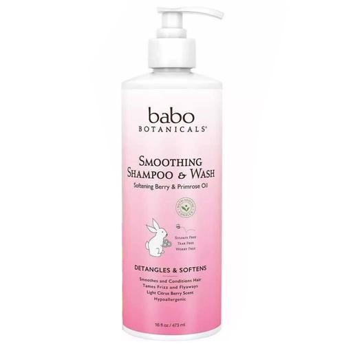 Smoothing Berry and Primrose Shampoo & Body Wash 16oz - Moisturizing, Sulfate-Free