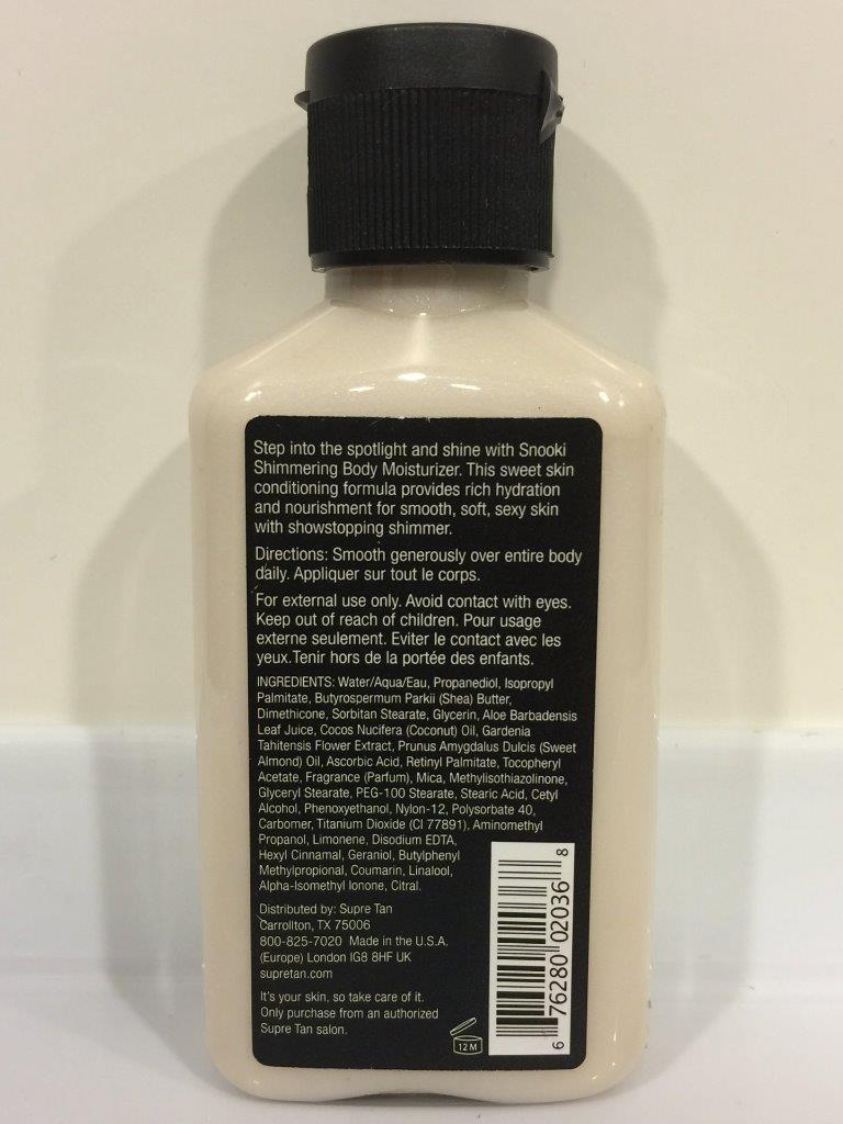Shimmering Body Moisturizer & Body Wash Lot - Tanning Bed & Skin Care