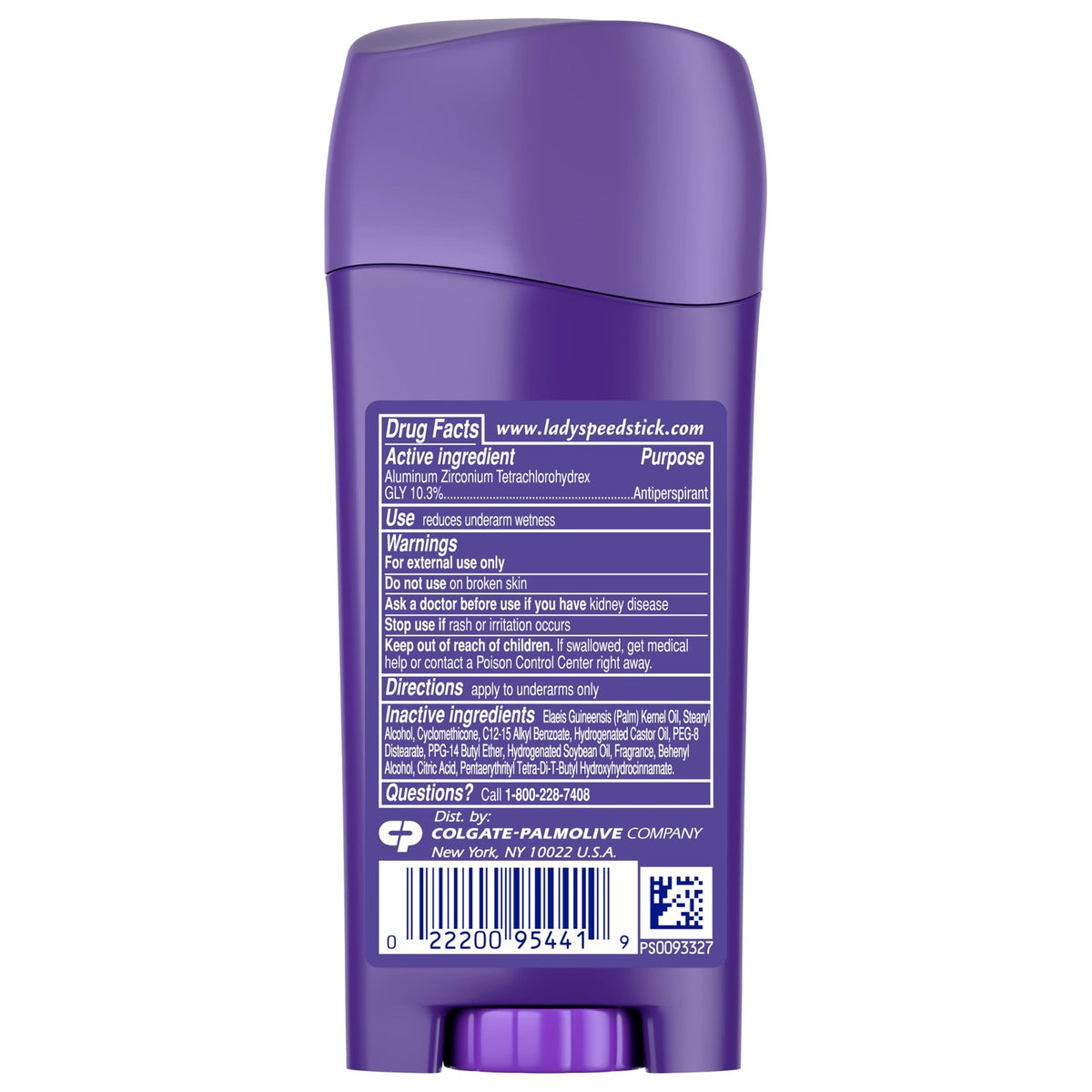 Women’s Antiperspirant Deodorant Stick - 2.3 Oz Pack of 4, Shower Fresh Scent