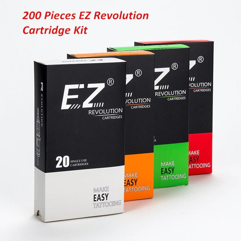 Round Liner Tattoo Needle Set #12 0.35mm Cartridges — EZ Revolution